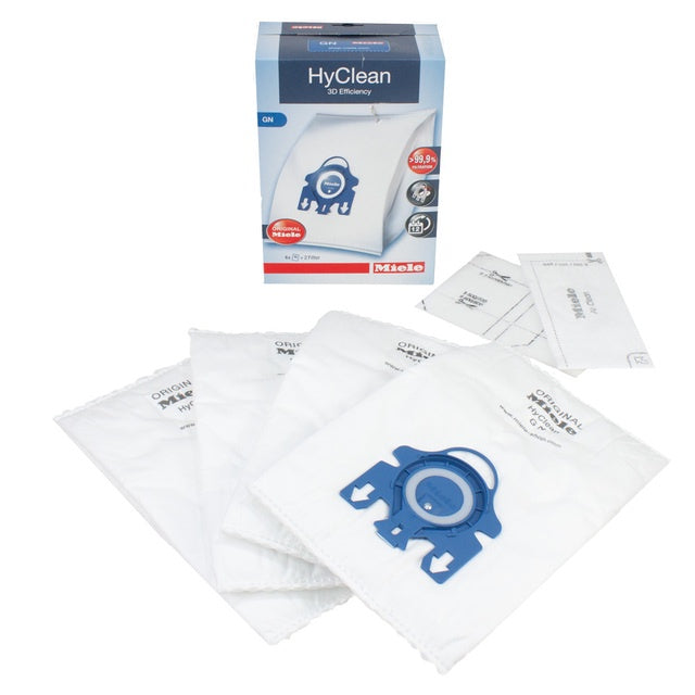 Miele HyClean Dust Bags GN (4 bags, 2 filters) [492]