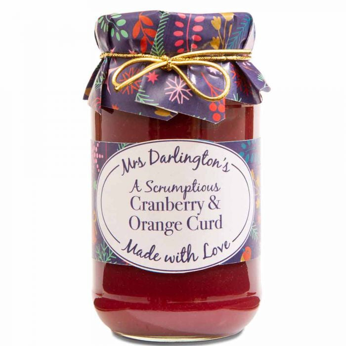 Mrs Darlingtons Cranberry and Orange Curd 320g / 891
