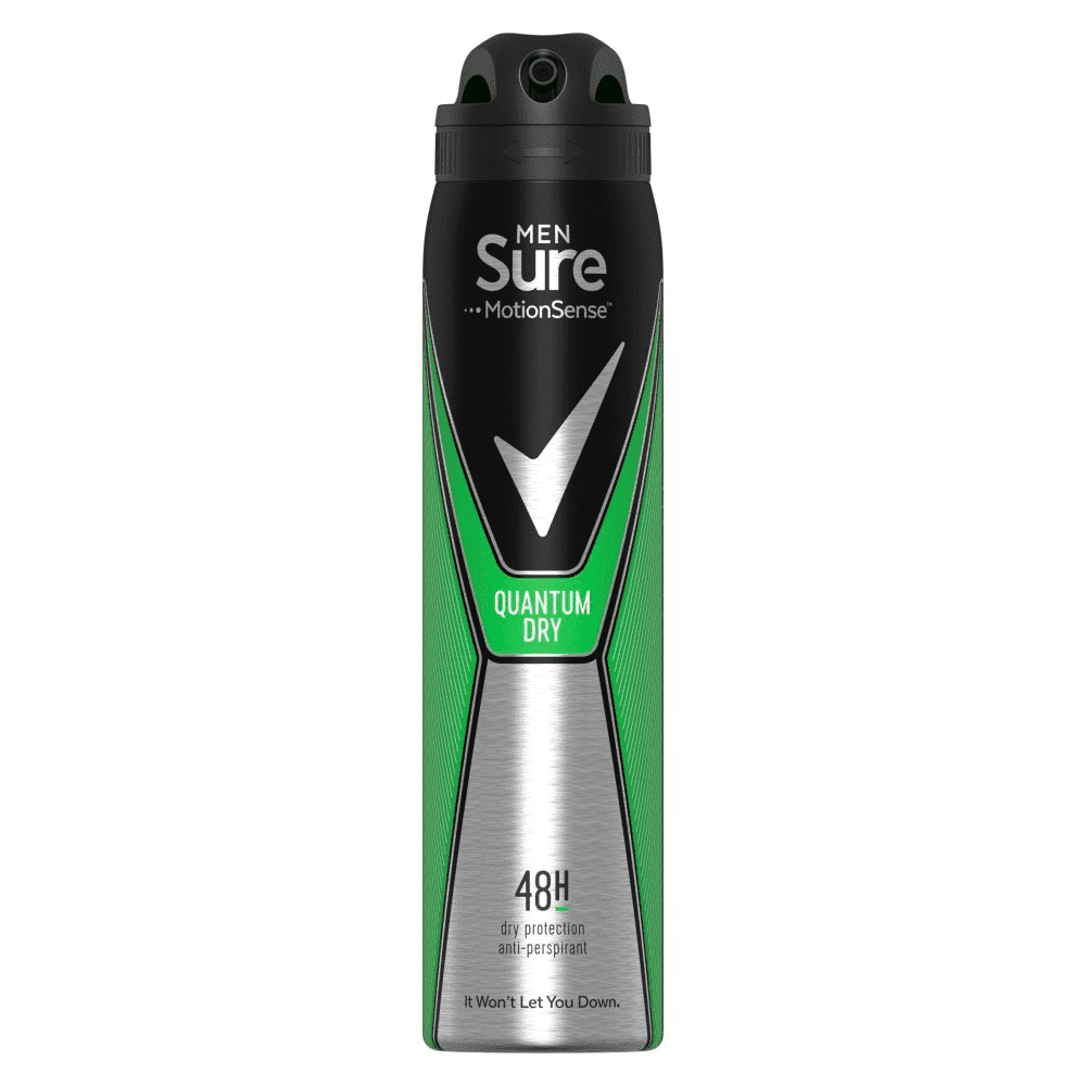 Sure Men Anti Perspirant Quantum Dry 250ml