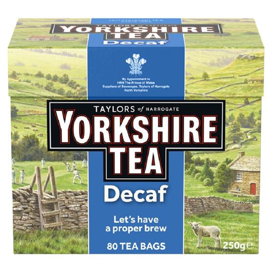 Taylors Of Harrogate Yorkshire Decaf Tea Bags 80pk