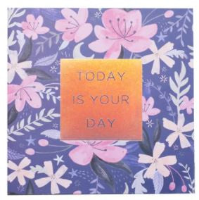 Design By Violet 150x150 Card Water Lily Today Is Your Day