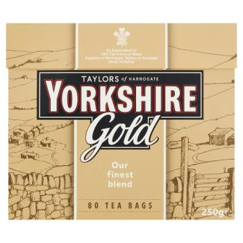 Taylors Of Harrogate Yorkshire Gold Tea Bags 80pk