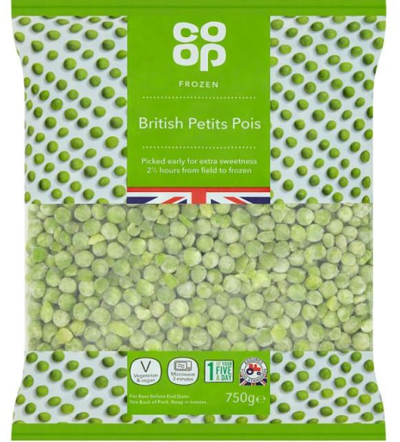 Co-op Frozen Petit Pois 750g