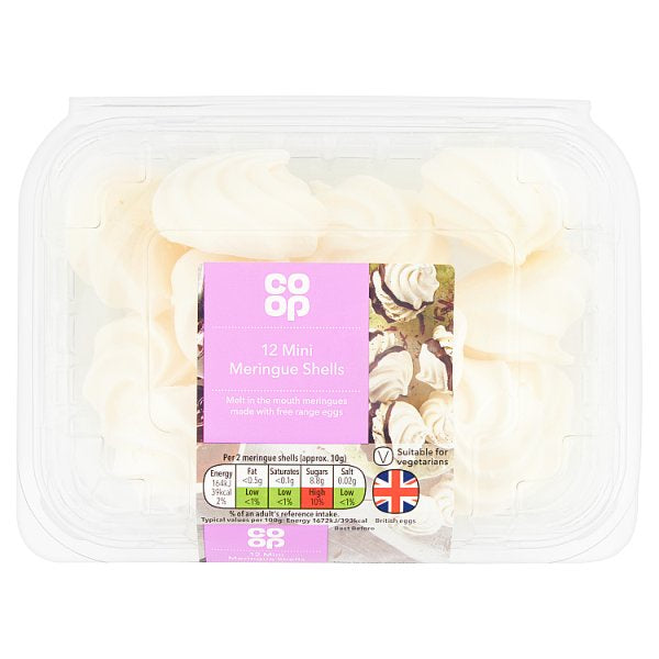 Co-op Mini Meringue 12pk