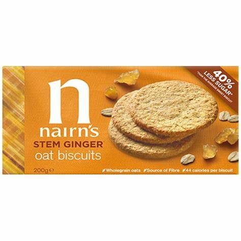 Nairns Ginger Oat Bisc 200g