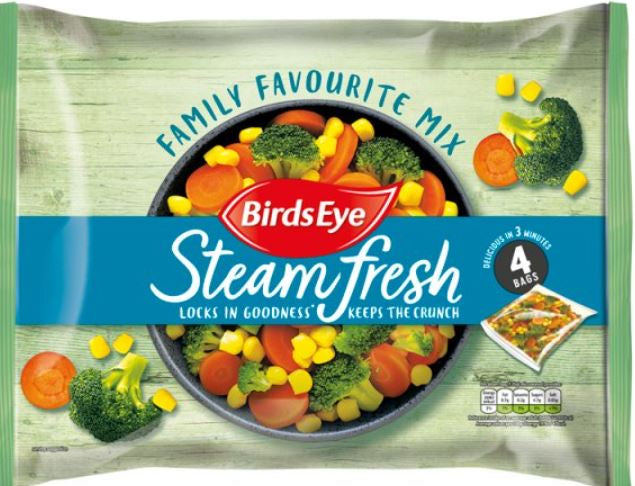 Birds Eye 4 Steamfresh Family Favourite Mix 540g