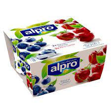 Alpro Cherry Soya Yofu 4 x 125g