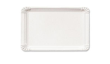 Paper Plates Rectangular 13x20cm 250pk