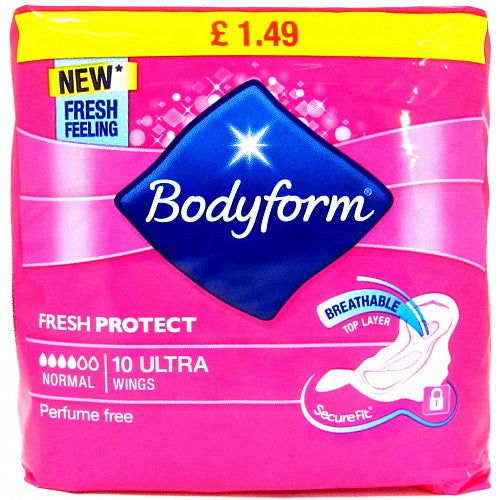 Bodyform Pads Ultra Normal With Wings 10pk