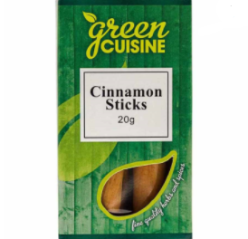 Green Cuisine Cinnamon Sticks 20g