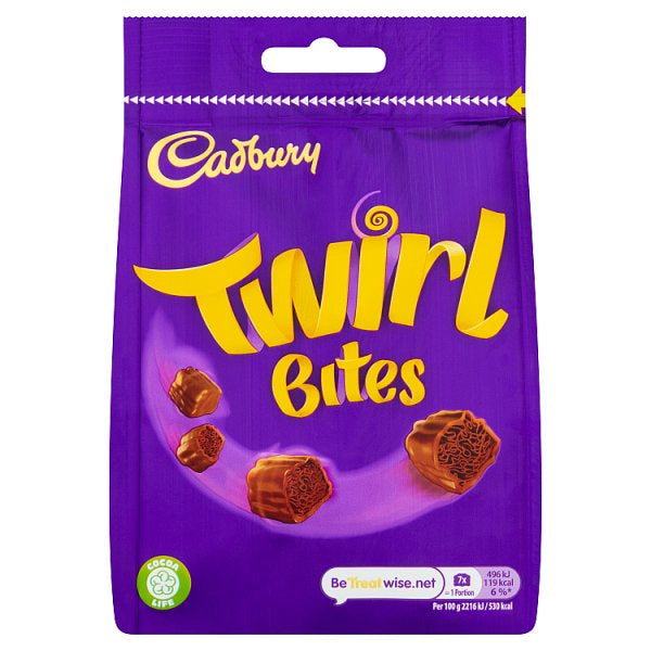 Cadbury Twirl Bites 109g