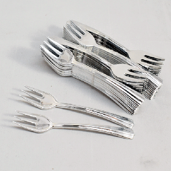 Silver Tasting Forks - 50pk