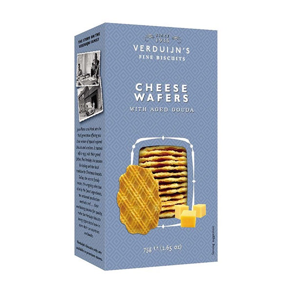 Verduijns Savoury Cheese Wafers 75g
