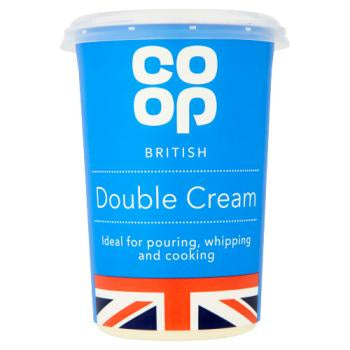 Co-op Double Cream 600ml