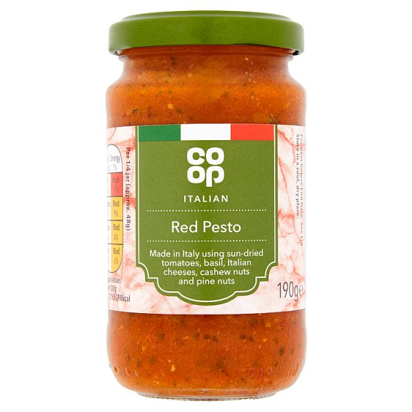 Co-op Italian Red Pesto 190g