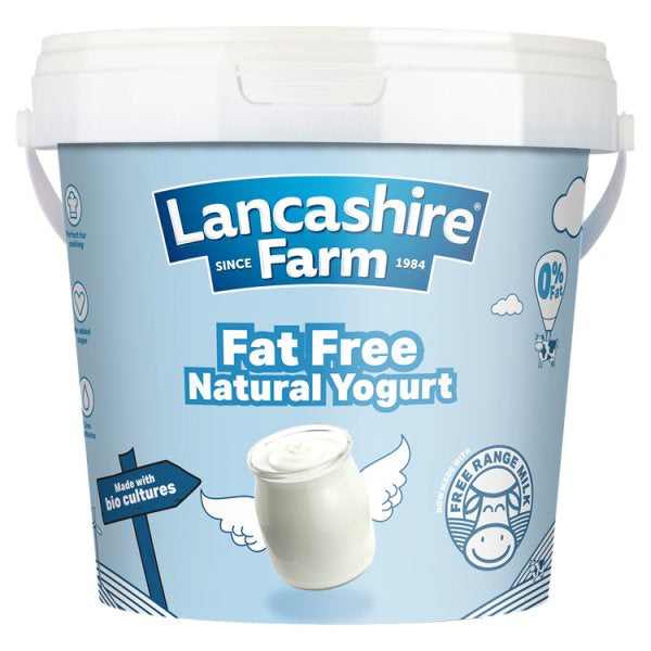 Lancashire Farm Probiotic Yoghurt Fat Free 1kg