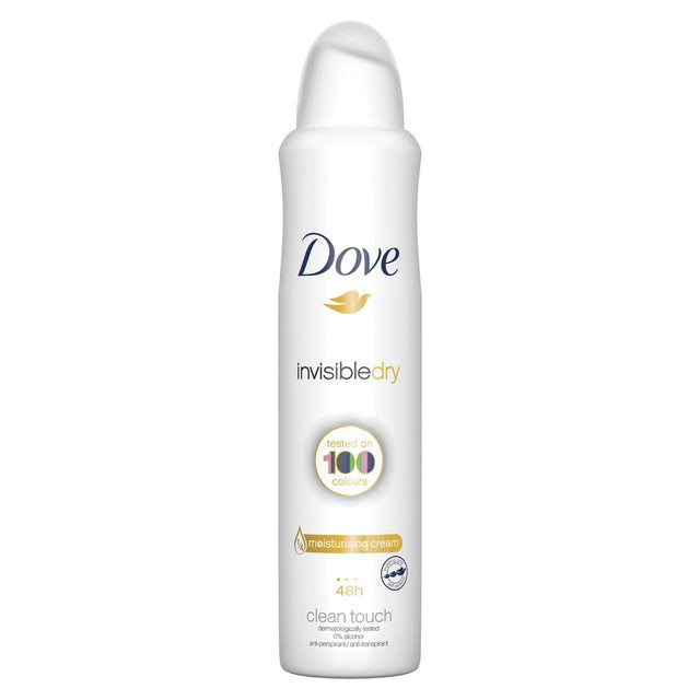 Dove Deodorant Ladies Invisible Dry 250ml