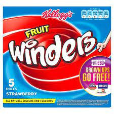 Kelloggs Fruit Winders Strawberry 5pk