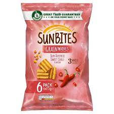 Walkers Sunbites Sweet Chilli 6 x 25g