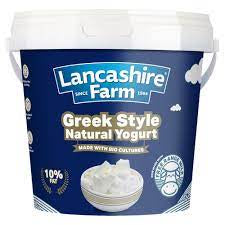 Lancashire Farm Greek Style Yoghurt Natural 1kg