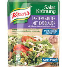 Knorr SalatKronung Gartenkrauter Mit Knoblauch Dressing Mix Sachets 5pk