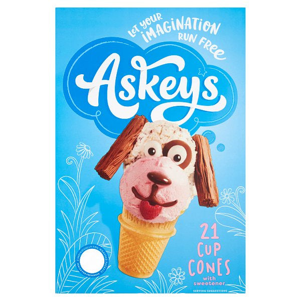 Cones Cup Askeys 21pk