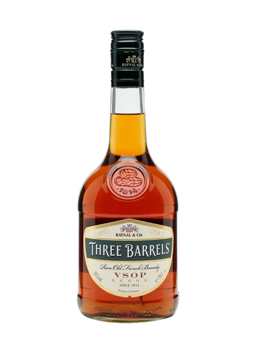 Three Barrels Rare Old French Brandy VSOP 70cl 38% [544]