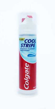 Colgate Toothpaste Cool Stripe Pump 100ml