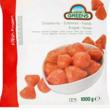 Bonne Bouche Frozen Fresh Strawberries 1kg