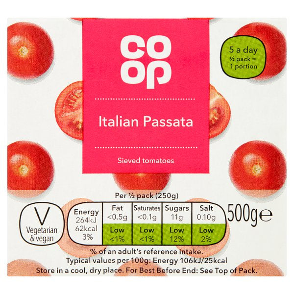 Co-op Passata 500g