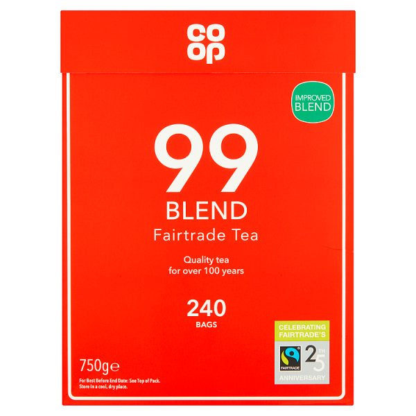 Co-op Fairtrade Teabags 99 Blend 240pk