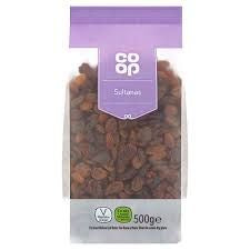 Co-op Sultanas 500g
