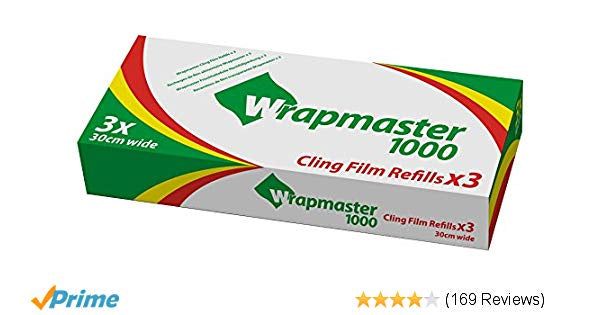 Wrapmaster 1000 Cling Film Refill 3pk