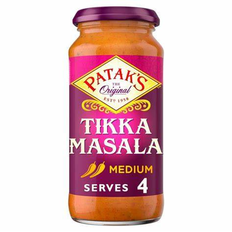 Pataks Tikka Masala Curry Sauce 450g