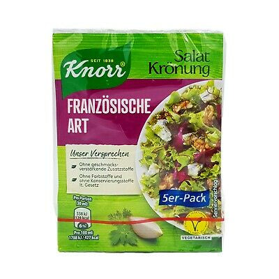 Knorr SalatKronung Franzosische Art Dressing Mix Sachets 5pk