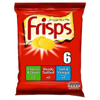 Frisps Crisps Variety 6pk