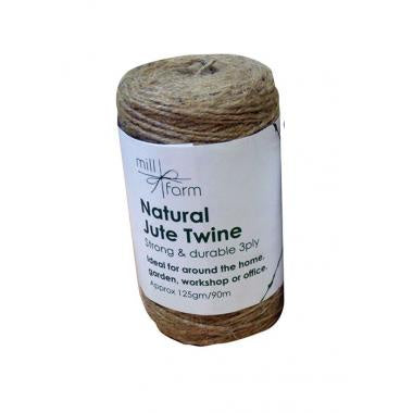 Mill Farm Natural Jute Twine Small Spool 125g