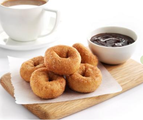 Bonne Bouche Mini Sugar & Cinnamon Ring Donuts 200pk