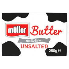 Muller Butter Unsalted 250g PP