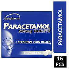 Galpharm Paracetamol Caplets 16pk