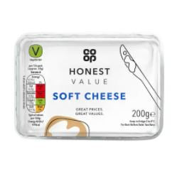 Co-op Honest Value Soft Cheese 200g