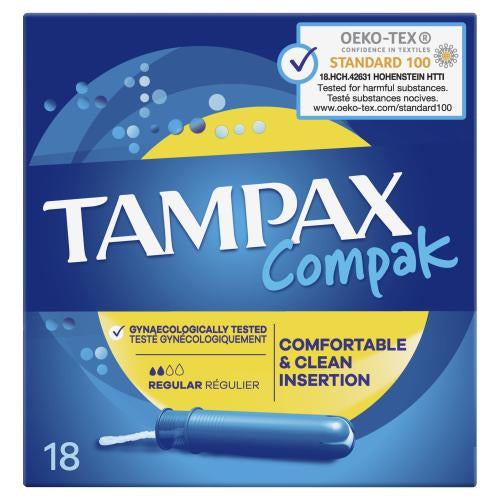 Tampax Compak Regular 18pk