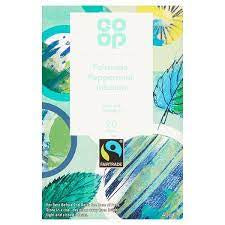 Co-op Fairtrade Teabags Peppermint 40g 20pk