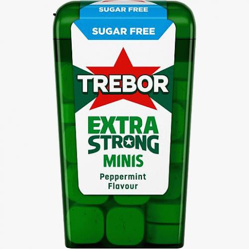Trebor Extra Strong Minis Sugar Free Peppermint Single