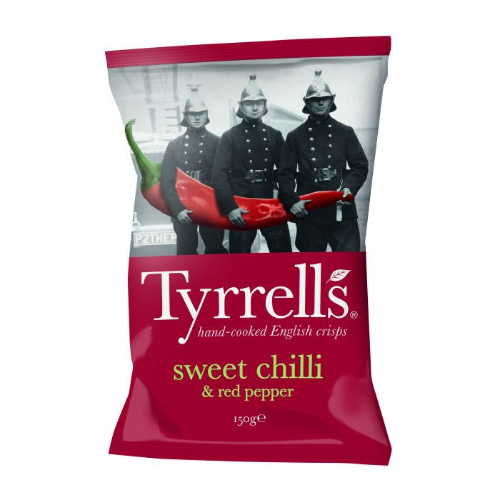 Tyrrells Crisps Sweet Chilli and Red Pepper 150g