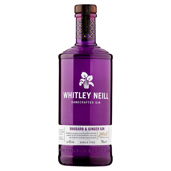 Whitley Neill Rhubarb Ginger Gin 70cl [228]